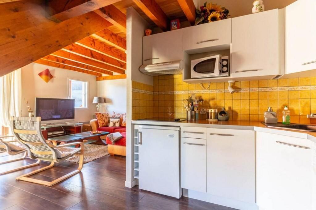 Appartement Style Chalet A Saint Lary Soulan. Ngoại thất bức ảnh